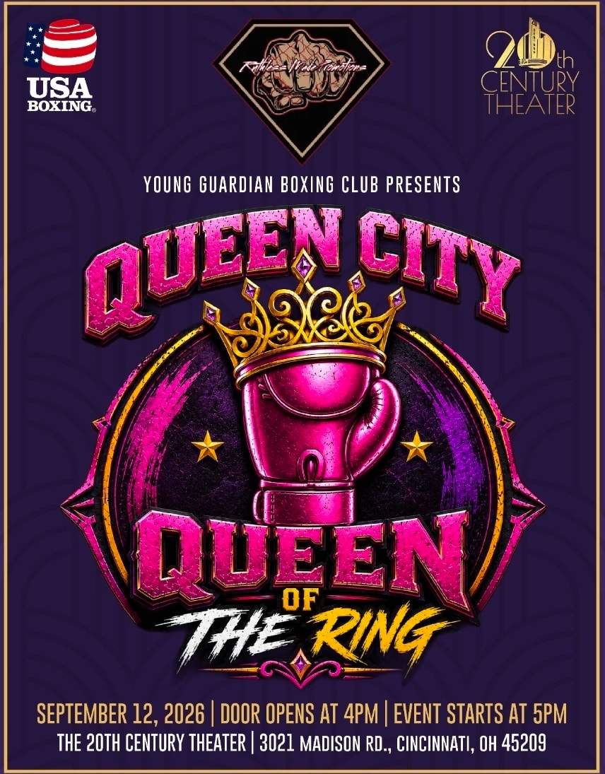 Queen City Queen of the Ring event flyer